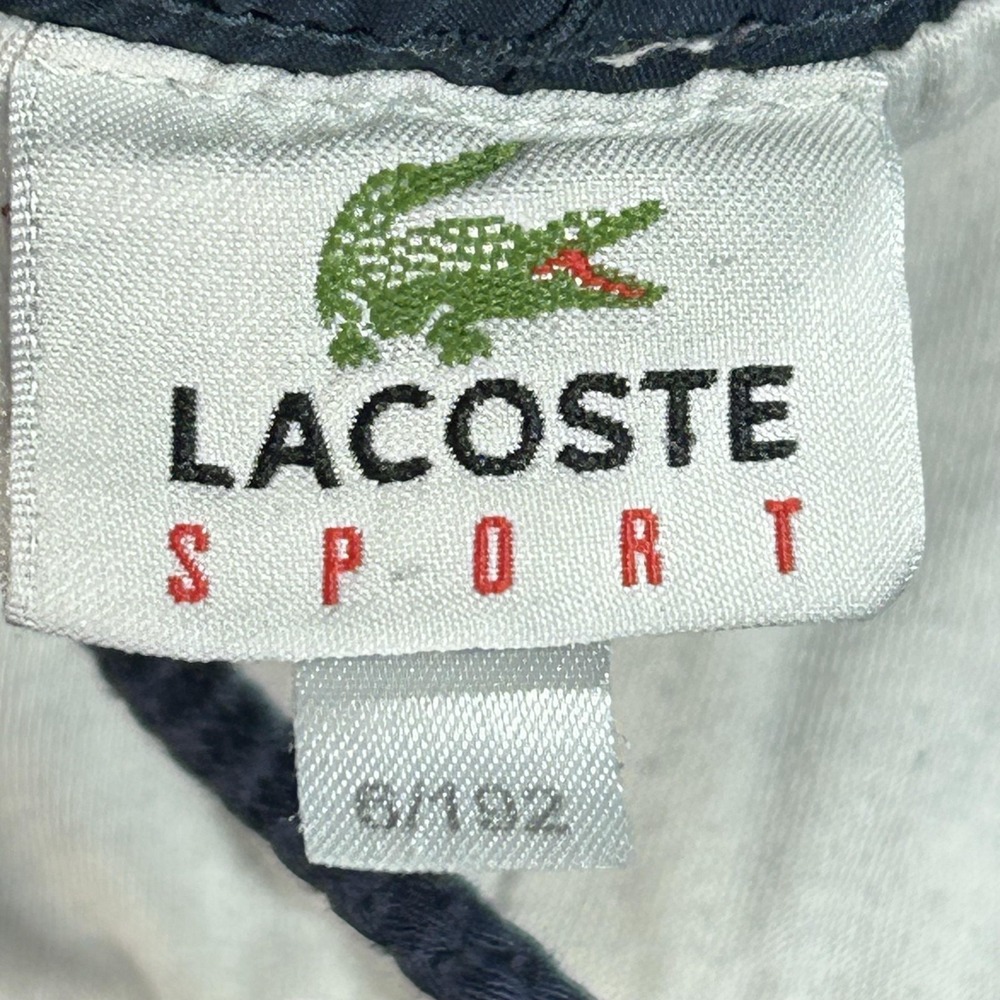 Lacoste Sport Track Pants Mens XL Blue Elastic Waist Zip Hem Athletic 5271-PE - Picture 6 of 16